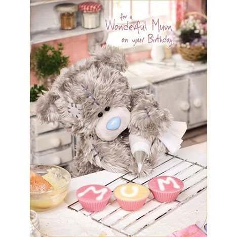 Mum Birthday Cupcakes Me to You Bear Card £3.59